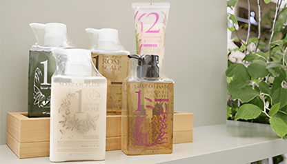 シャンプーとヘアケア用品
